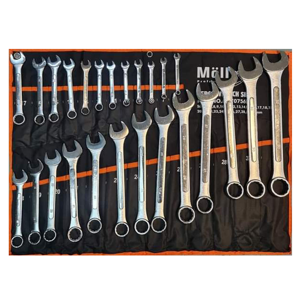 Möller 18 részes villáskulcs készlet