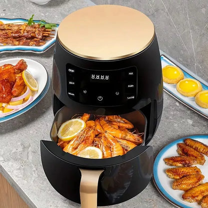 Kimiyo Air Fryer forró levegős sütő 6L, 2400W