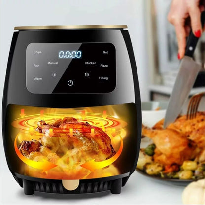 Kimiyo Air Fryer forró levegős sütő 6L, 2400W